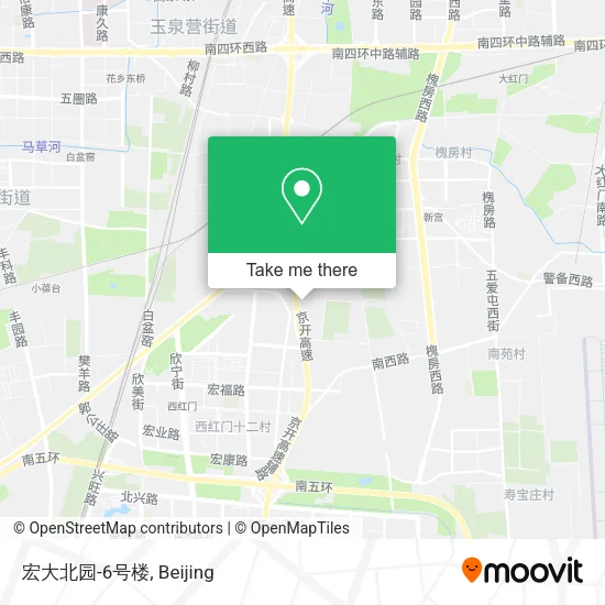 宏大北园-6号楼 map