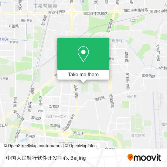 中国人民银行软件开发中心 map