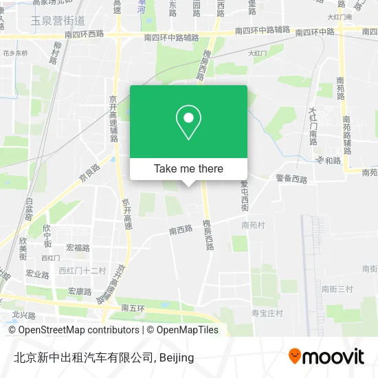 北京新中出租汽车有限公司 map