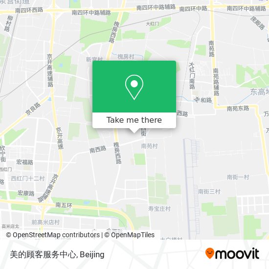 美的顾客服务中心 map