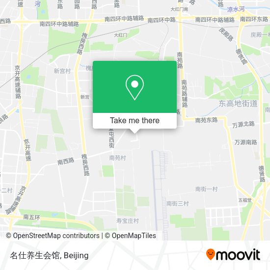 名仕养生会馆 map