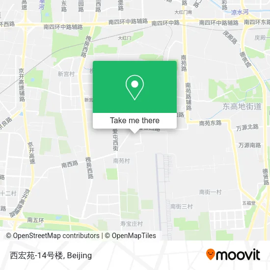 西宏苑-14号楼 map