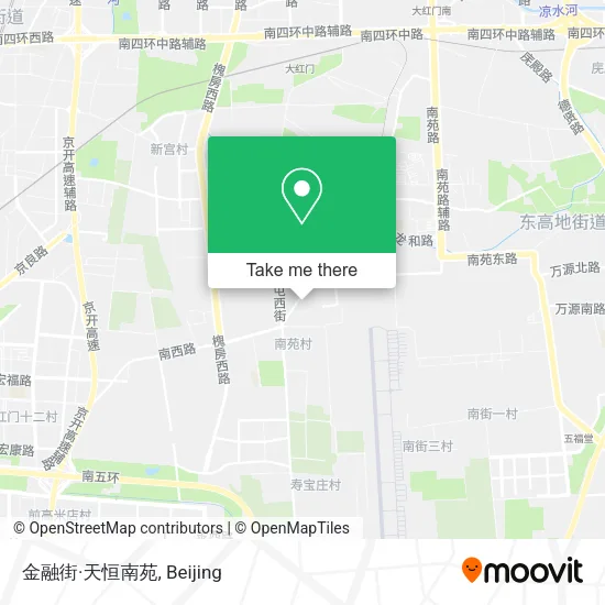 金融街·天恒南苑 map