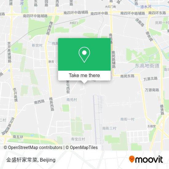 金盛轩家常菜 map