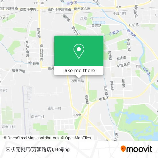 宏状元粥店(万源路店) map