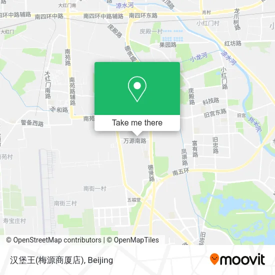 汉堡王(梅源商厦店) map
