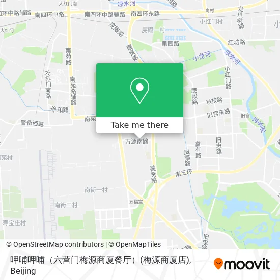 呷哺呷哺（六营门梅源商厦餐厅）(梅源商厦店) map