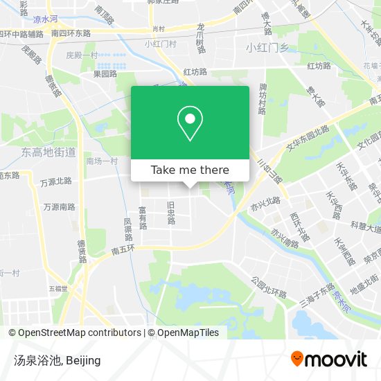 汤泉浴池 map