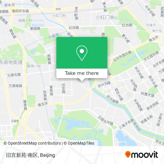 旧宫新苑-南区 map
