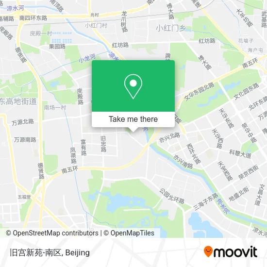 旧宫新苑-南区 map
