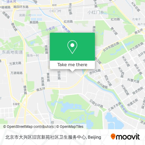 北京市大兴区旧宫新苑社区卫生服务中心 map