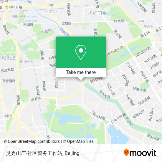 灵秀山庄-社区警务工作站 map