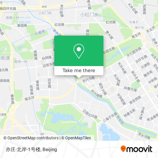 亦庄·北岸-1号楼 map