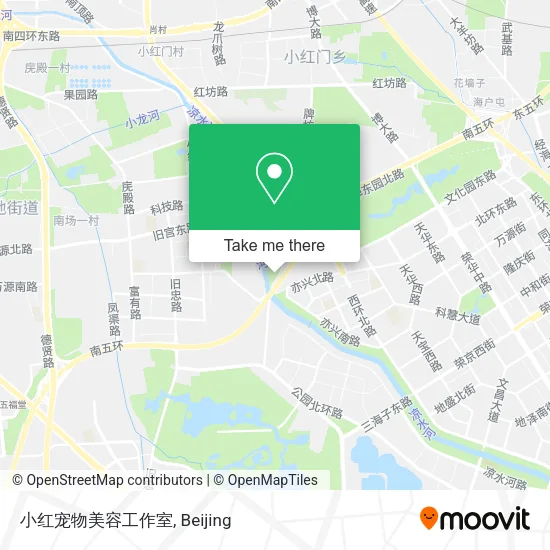 小红宠物美容工作室 map