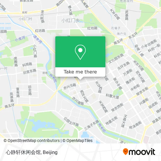 心静轩休闲会馆 map