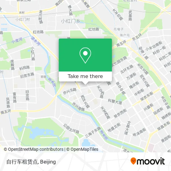 自行车租赁点 map