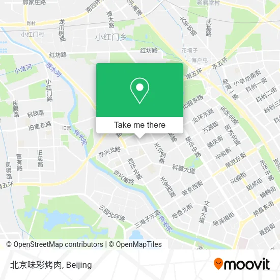 北京味彩烤肉 map