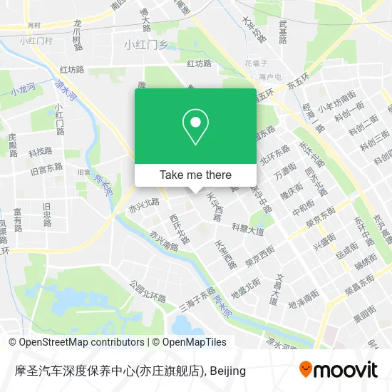 摩圣汽车深度保养中心(亦庄旗舰店) map