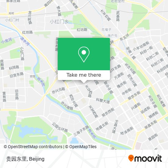 贵园东里 map