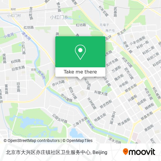 北京市大兴区亦庄镇社区卫生服务中心 map