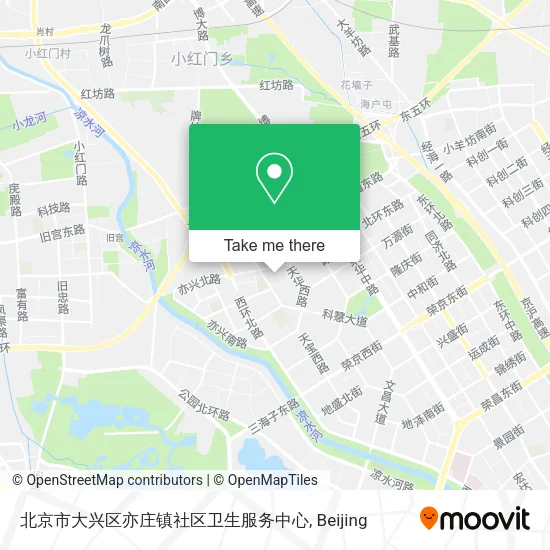 北京市大兴区亦庄镇社区卫生服务中心 map