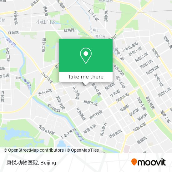 康悦动物医院 map