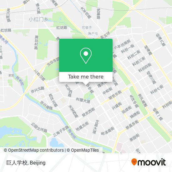 巨人学校 map