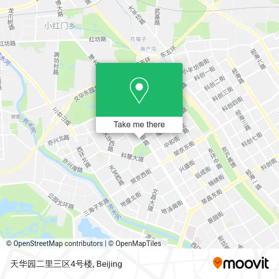 天华园二里三区4号楼 map