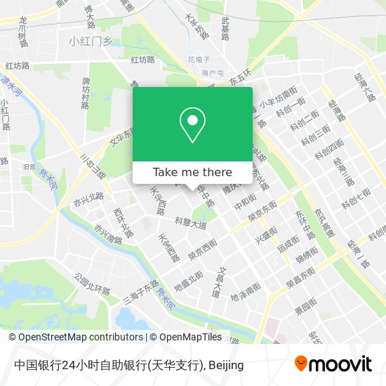 中国银行24小时自助银行(天华支行) map