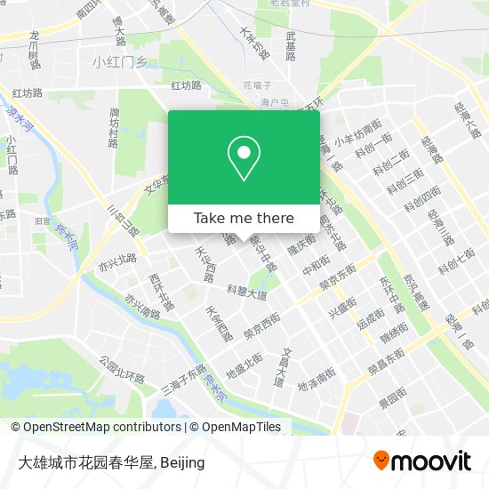 大雄城市花园春华屋 map