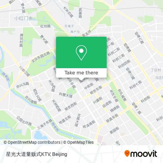 星光大道量贩式KTV map