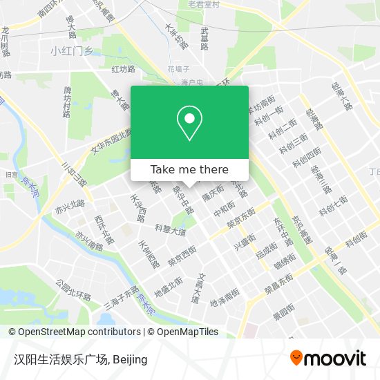 汉阳生活娱乐广场 map