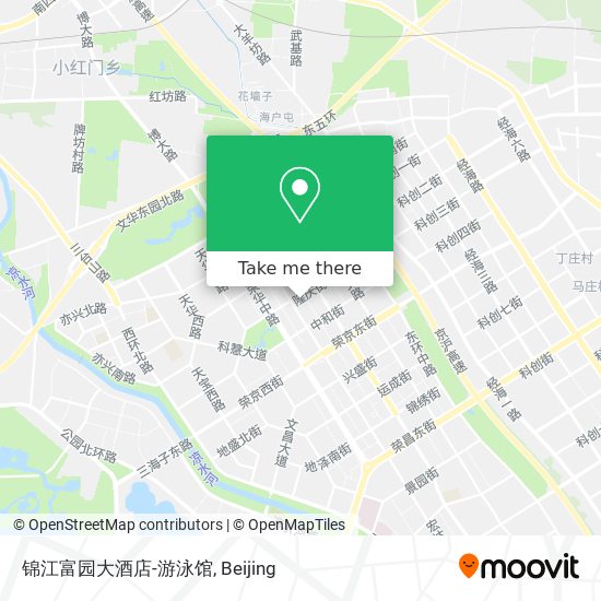 锦江富园大酒店-游泳馆 map