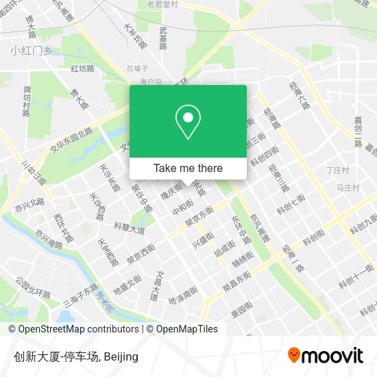 创新大厦-停车场 map