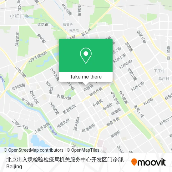 北京出入境检验检疫局机关服务中心开发区门诊部 map