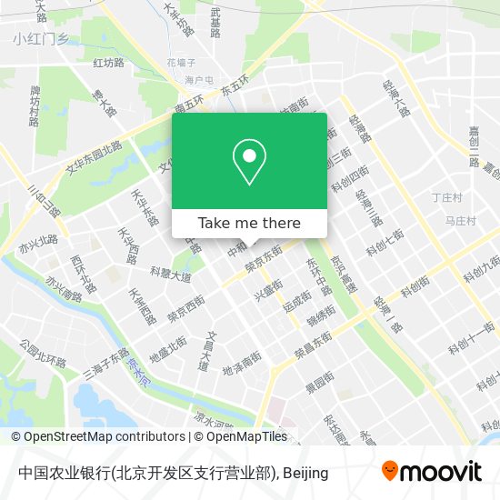 中国农业银行(北京开发区支行营业部) map