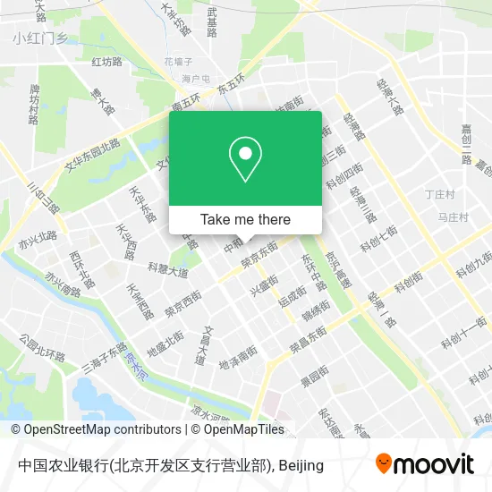中国农业银行(北京开发区支行营业部) map