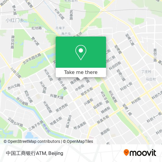 中国工商银行ATM map