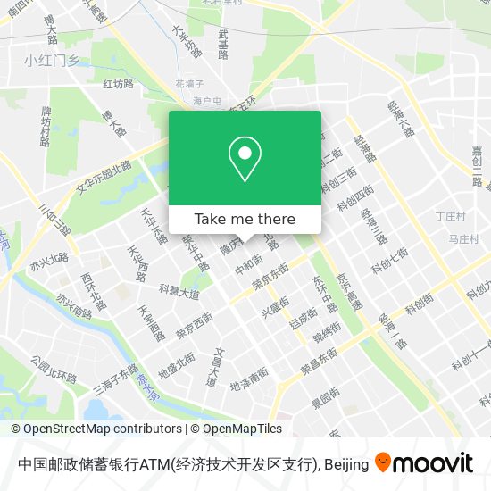 中国邮政储蓄银行ATM(经济技术开发区支行) map