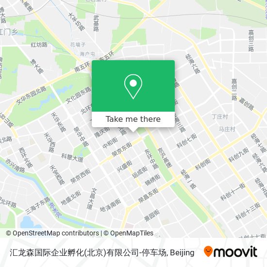 汇龙森国际企业孵化(北京)有限公司-停车场 map