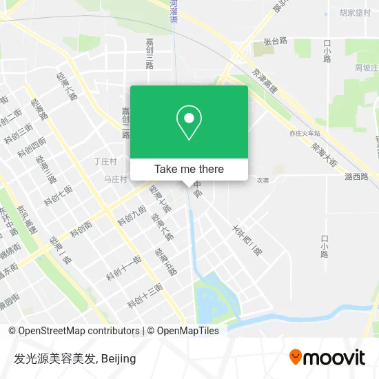 发光源美容美发 map