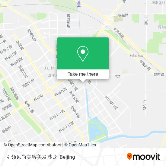 引领风尚美容美发沙龙 map