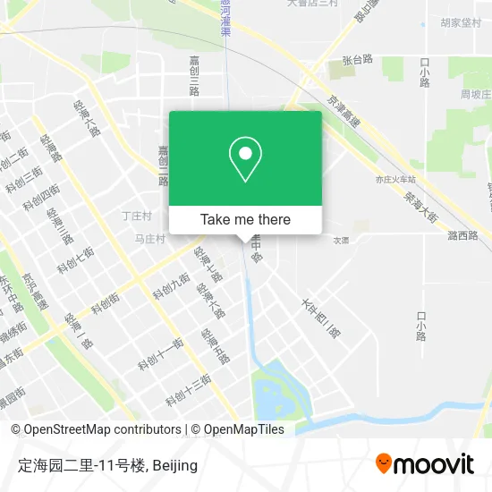 定海园二里-11号楼 map