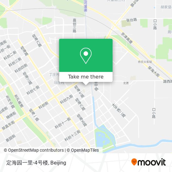 定海园一里-4号楼 map