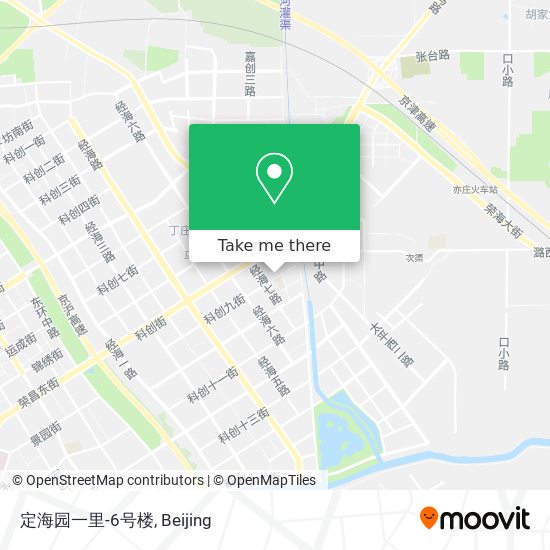 定海园一里-6号楼 map