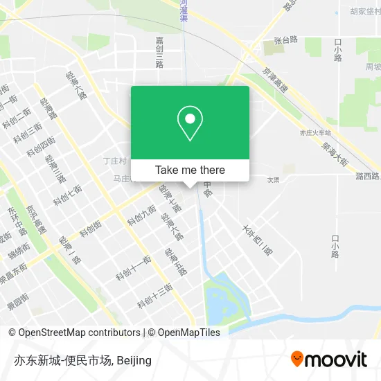 亦东新城-便民市场 map