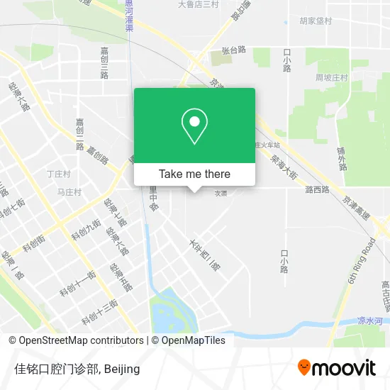佳铭口腔门诊部 map