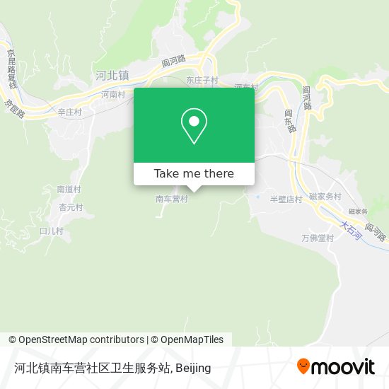 河北镇南车营社区卫生服务站 map