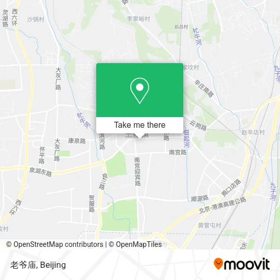 老爷庙 map