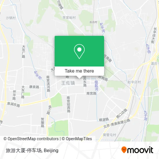 旅游大厦-停车场 map